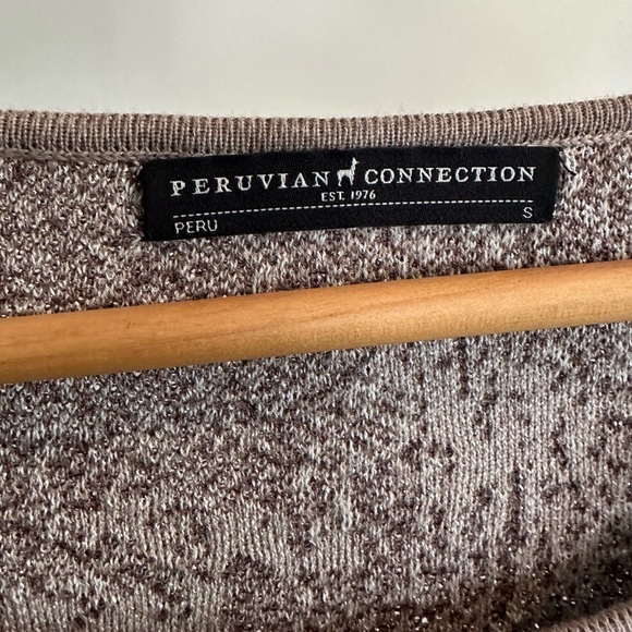 Peruvian Connection Borghese Dress - Knit Metallic Shimmer - Picture 8 of 8